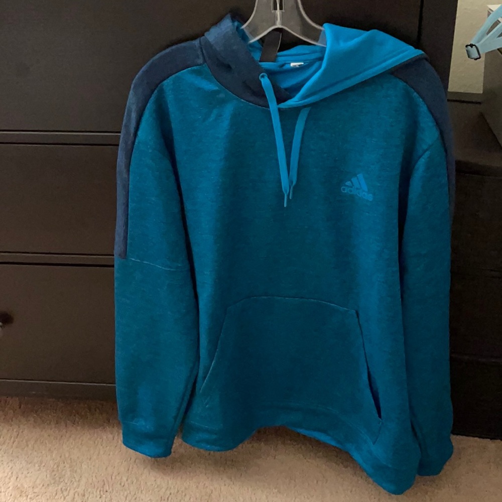 Teal/Blue Adidas Hoodie